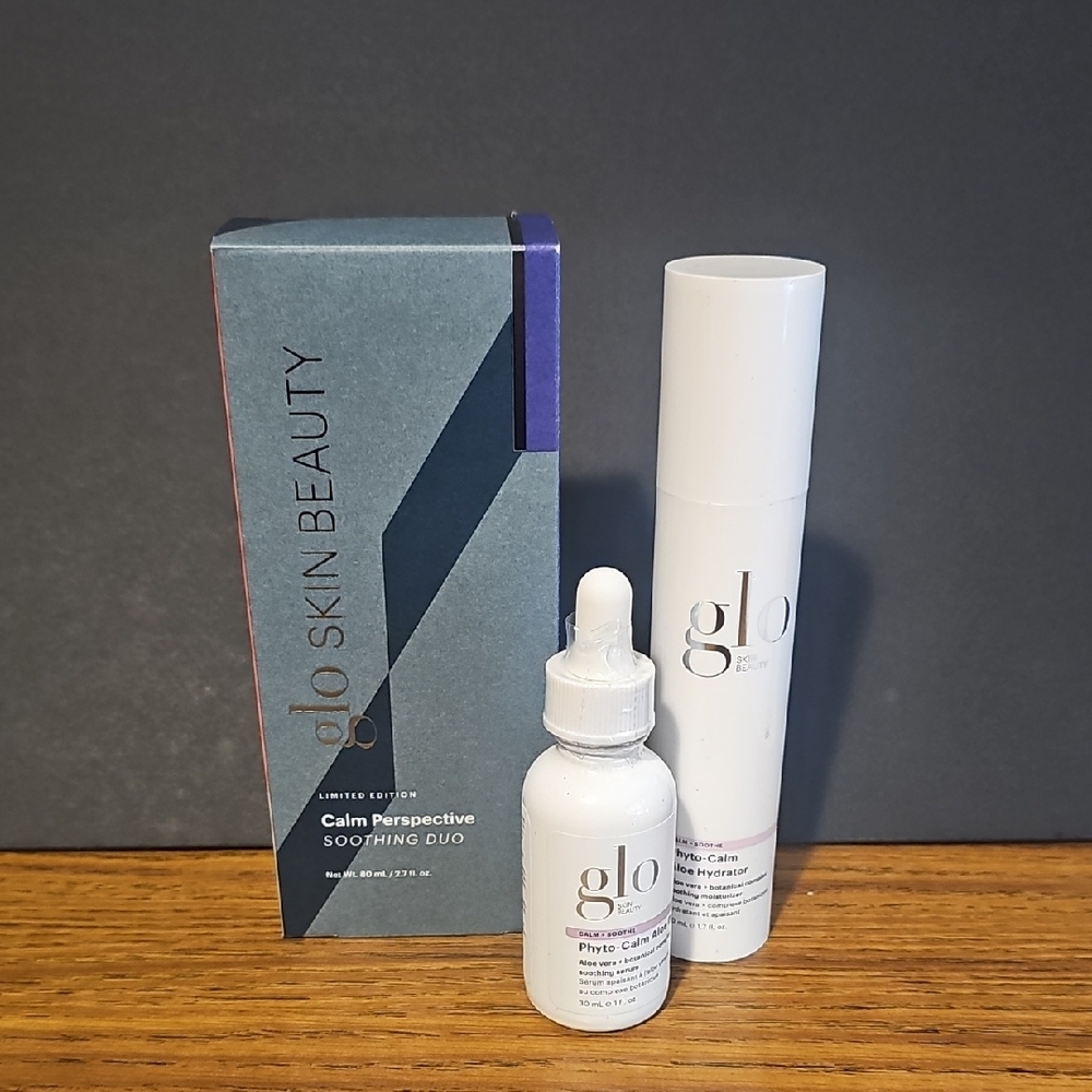 Glo Skin Beauty Calm Perspective Soothing Duo NEW